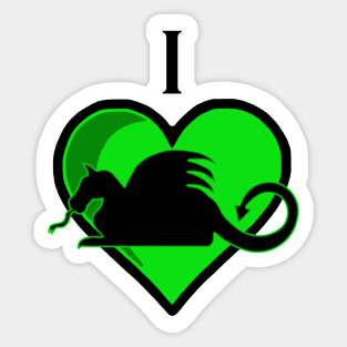 I Heart Dragons Sticker